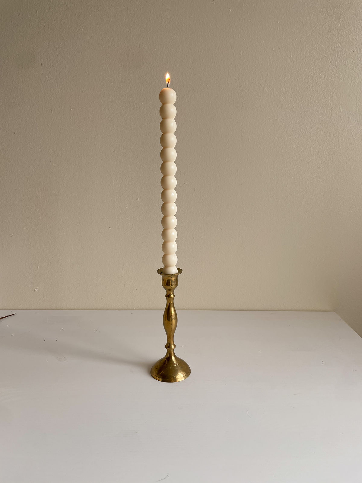 Bubble Taper Candle