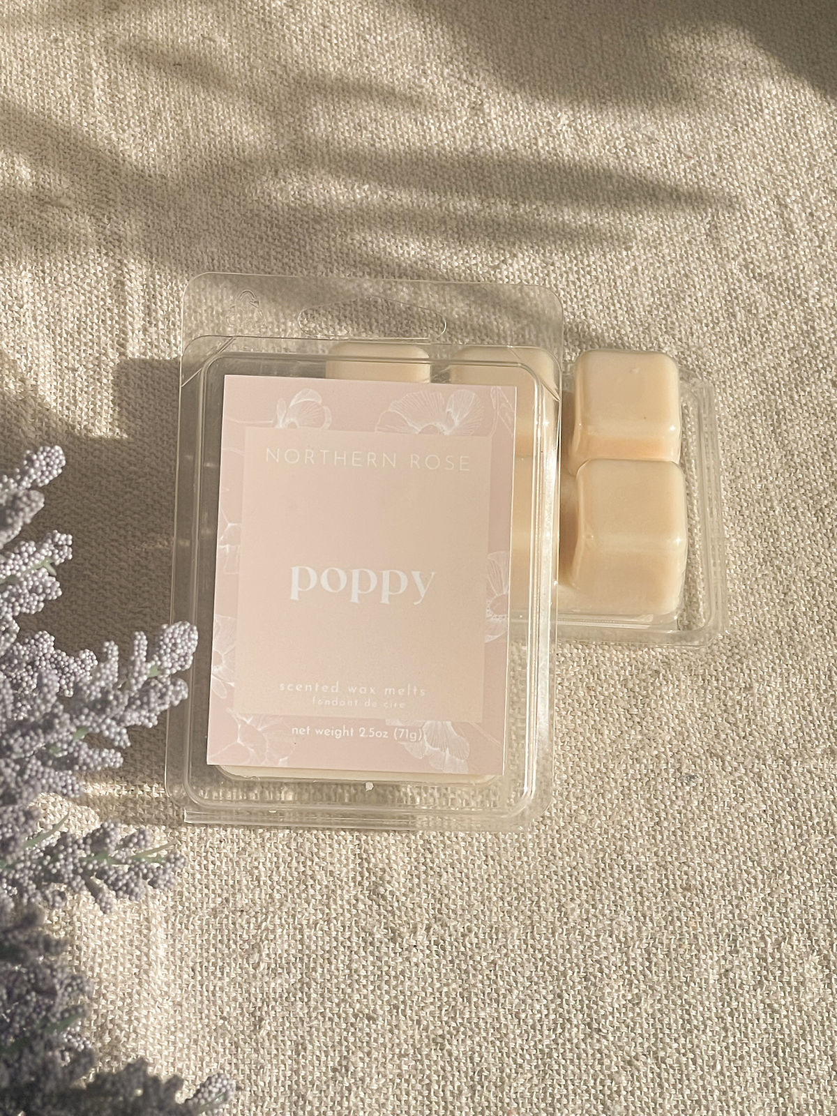 Poppy Shimmering Wax Melt