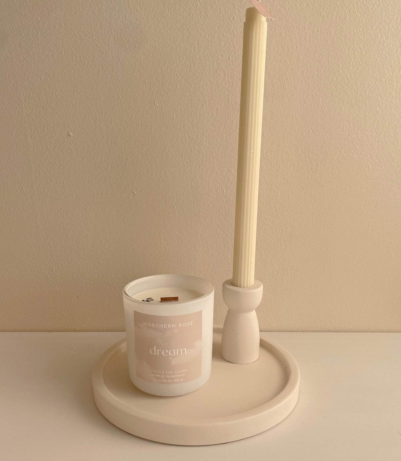 Hourglass Candle Stick Holder