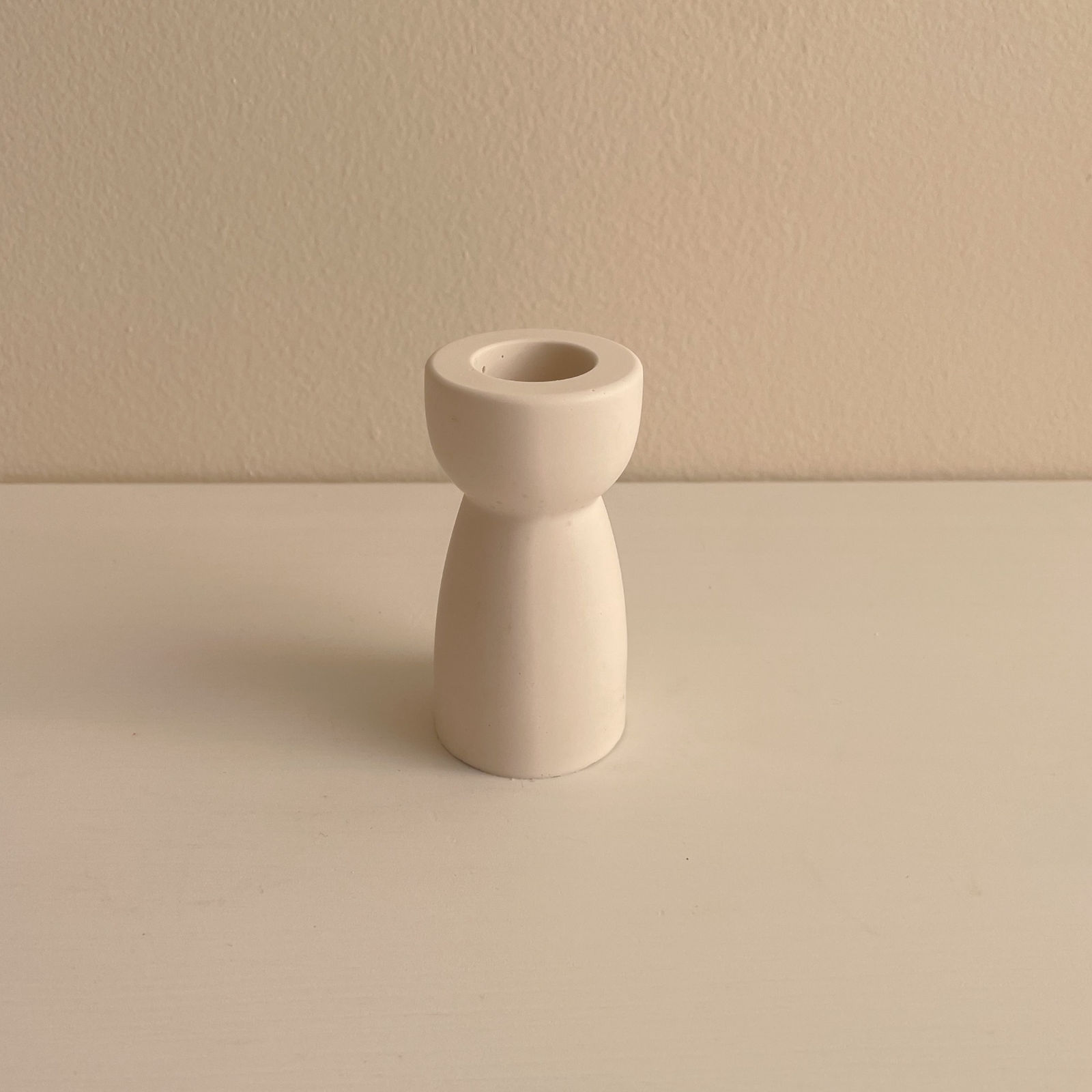 Hourglass Candle Stick Holder